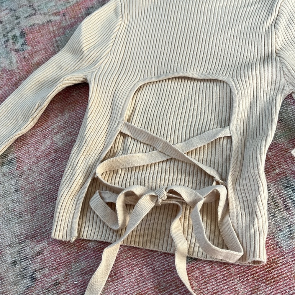 Zara Open Back Top - Picture 4 of 6